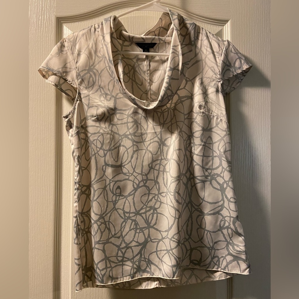 Banana republic satin blouse